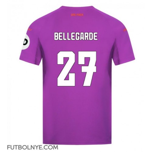 Camiseta Wolves Jean-Ricner Bellegarde #27 Tercera Equipación 2024-25 manga corta